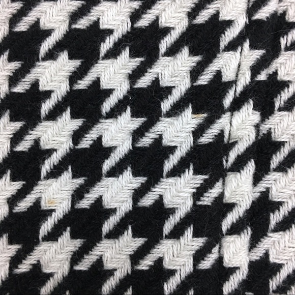 THE LIMITED Mini Skirt Wool Blend Houndstooth 90s Y2K Vibes Clueless Size 4 - Picture 8 of 9